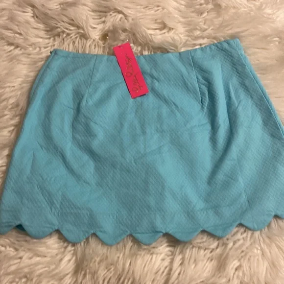 Lilly Pulitzer Kaylie Skorts size 4 brand new with tags beautiful blue Ibiza - Picture 6 of 12